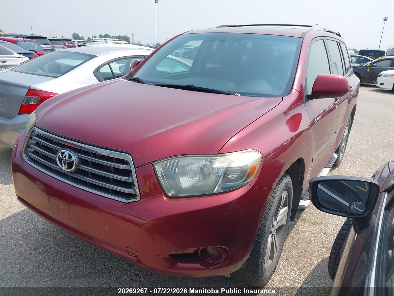 2008 TOYOTA HIGHLANDER SPORT V6  thumbnail 3