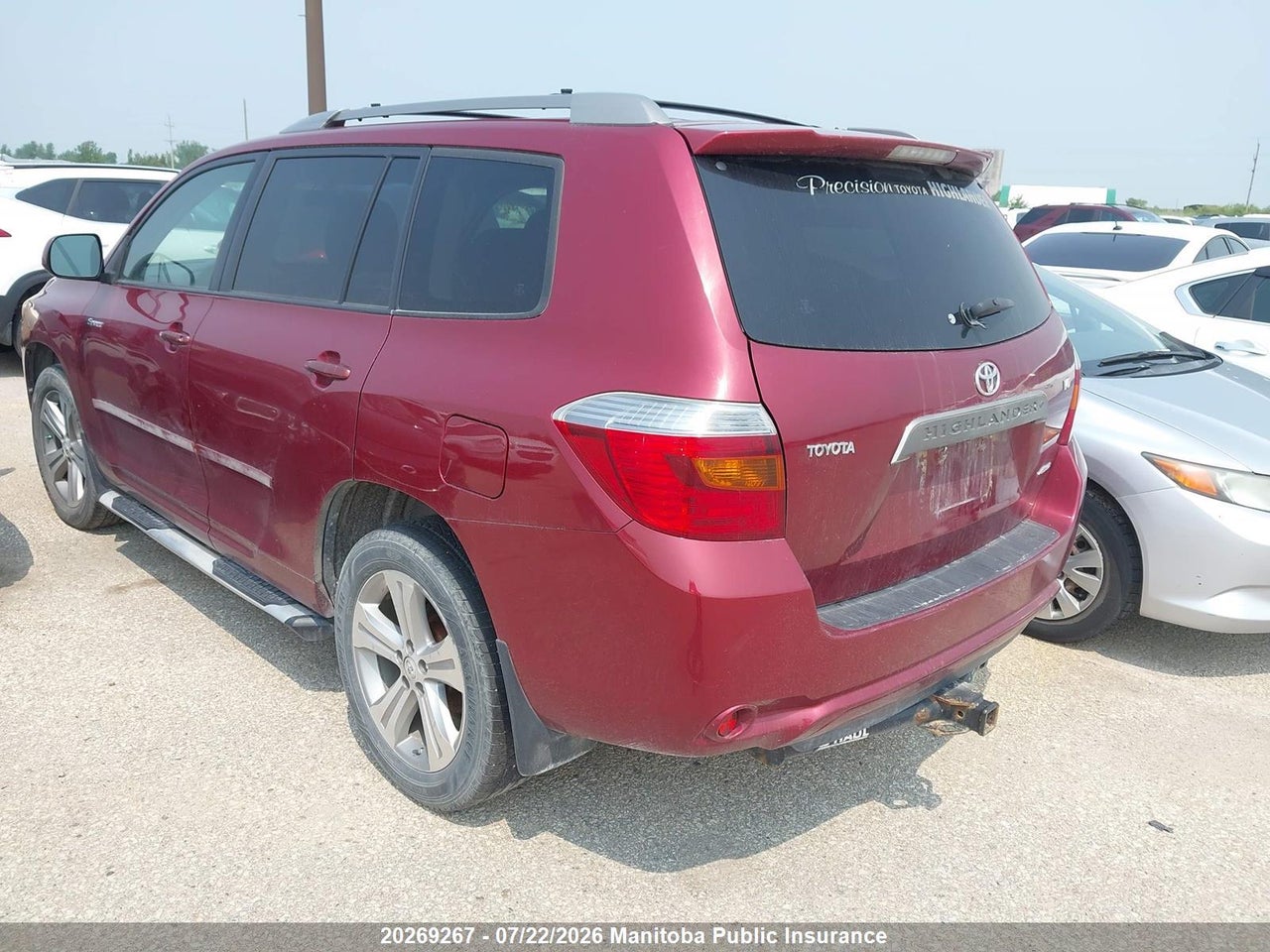2008 TOYOTA HIGHLANDER SPORT V6  thumbnail 4