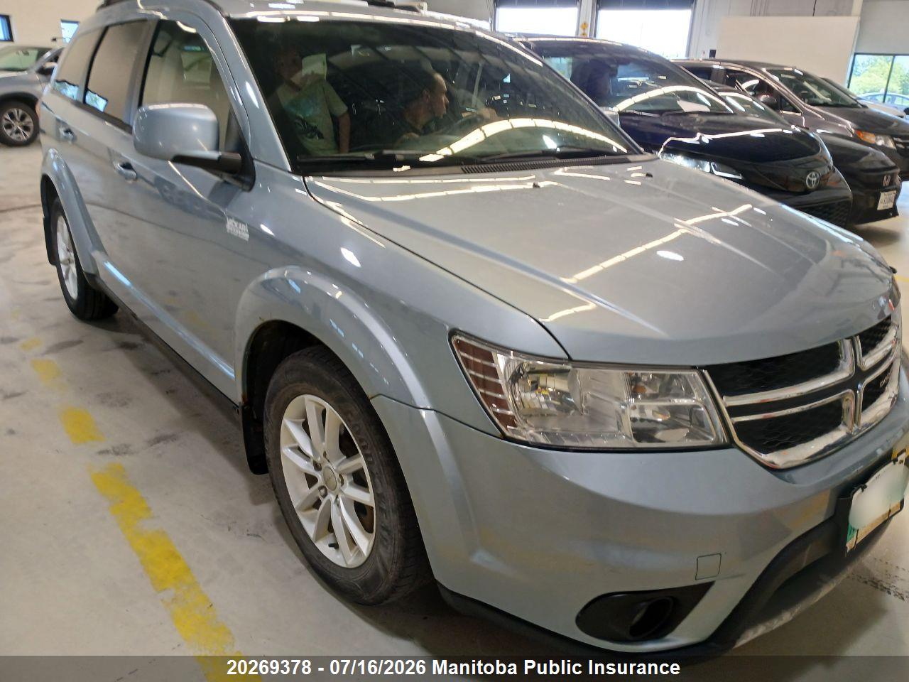 2013 DODGE JOURNEY SXT thumbnail 2