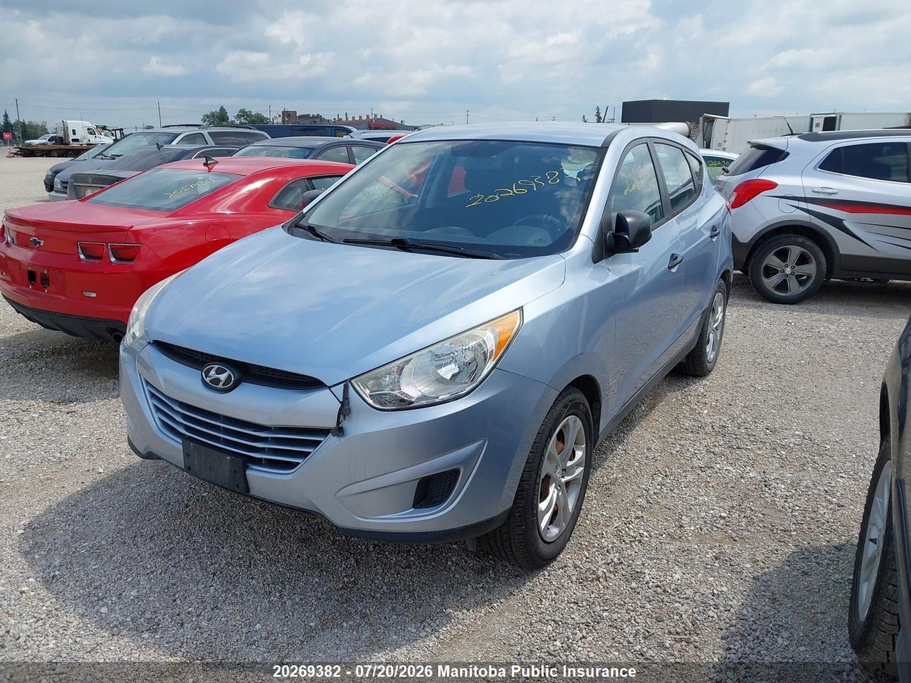 2010 HYUNDAI TUCSON GL thumbnail 3