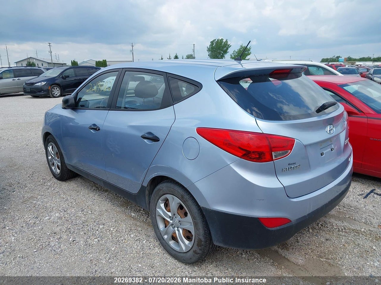 2010 HYUNDAI TUCSON GL thumbnail 4