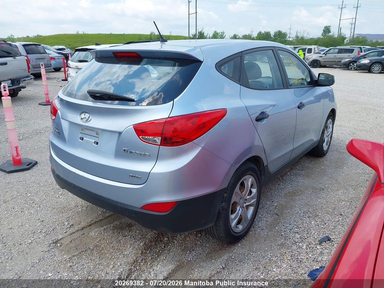 2010 HYUNDAI TUCSON GL thumbnail 5