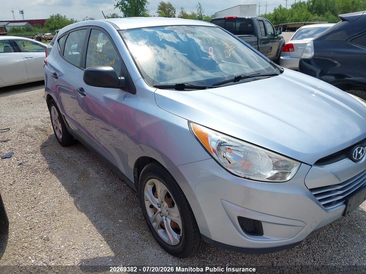 2010 HYUNDAI TUCSON GL thumbnail 7
