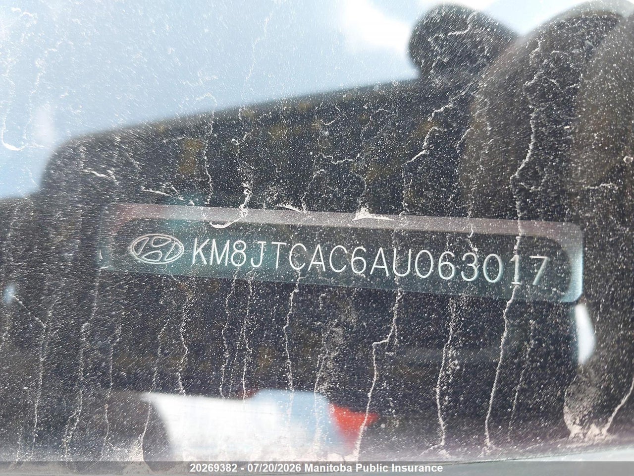 2010 HYUNDAI TUCSON GL thumbnail 10