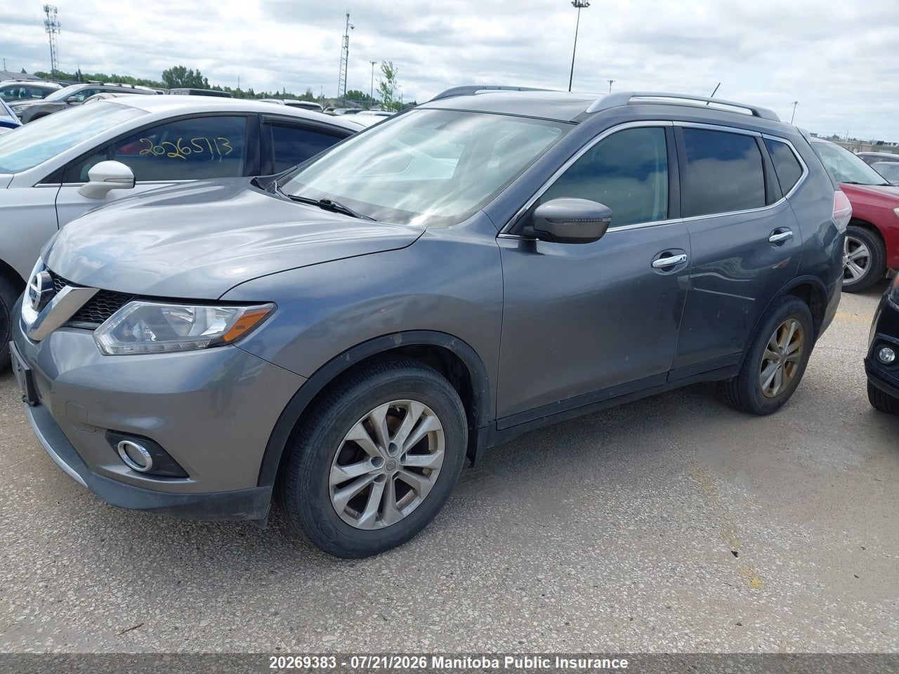 2016 NISSAN ROGUE SV thumbnail 3
