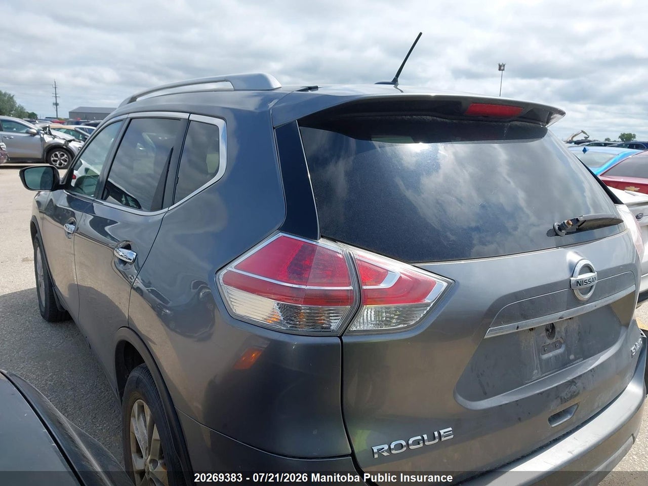 2016 NISSAN ROGUE SV thumbnail 4