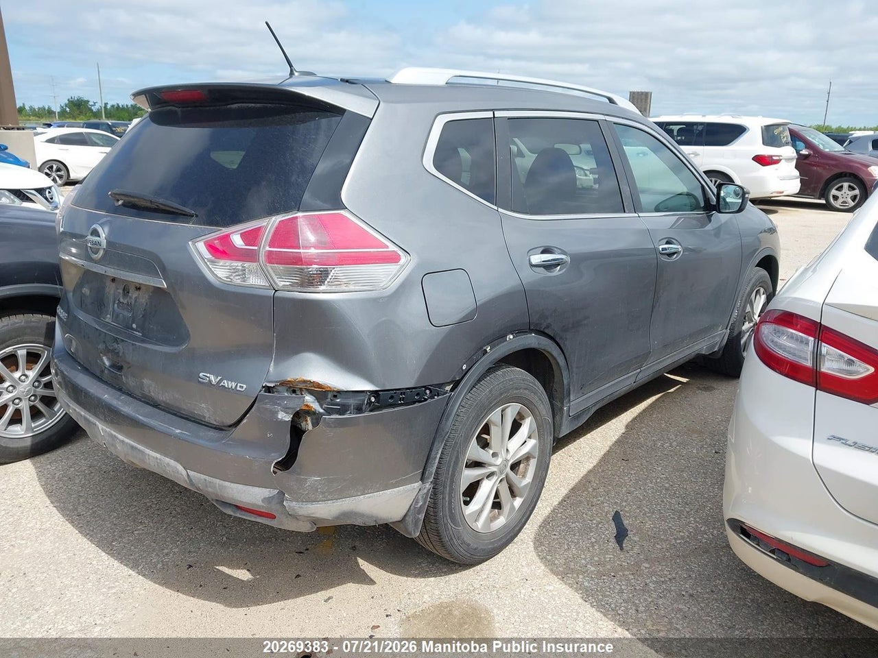 2016 NISSAN ROGUE SV thumbnail 5