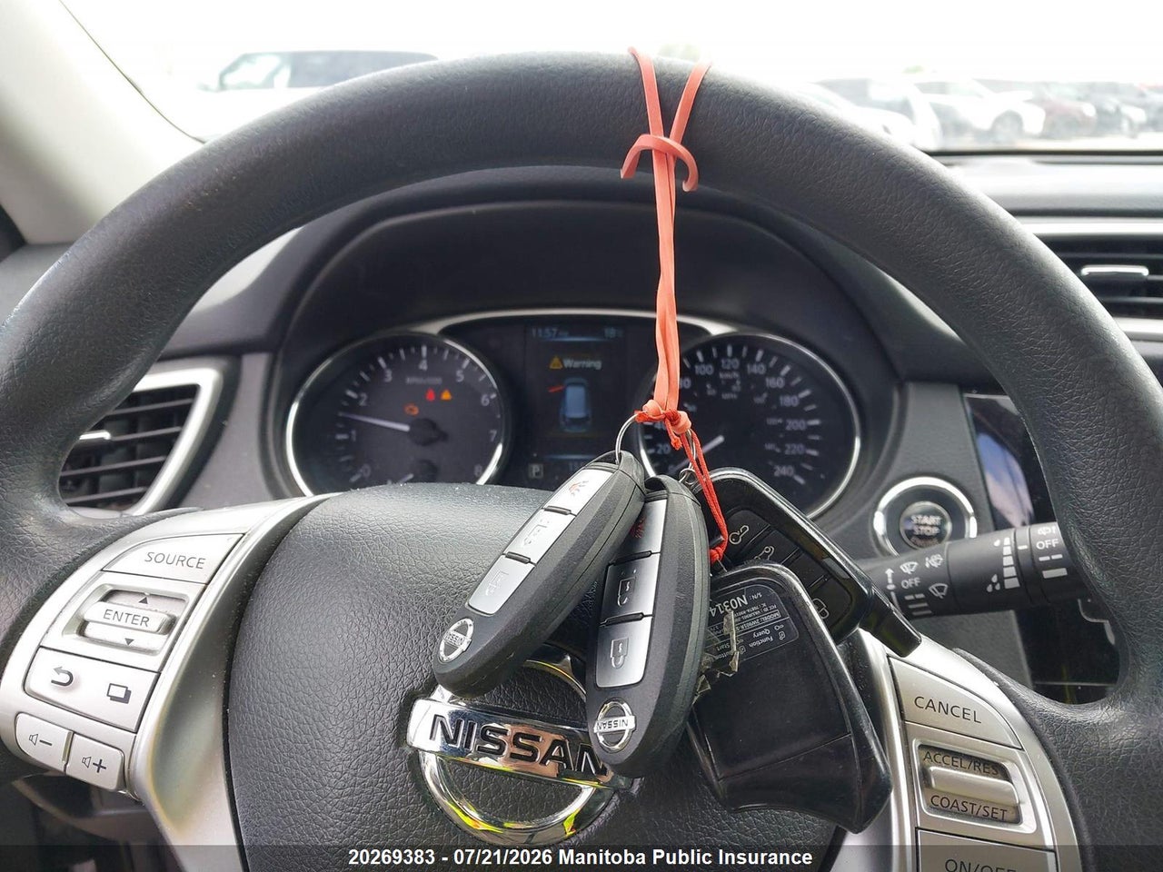 2016 NISSAN ROGUE SV thumbnail 8