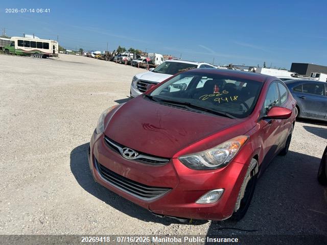 2012 HYUNDAI ELANTRA GLS thumbnail 3