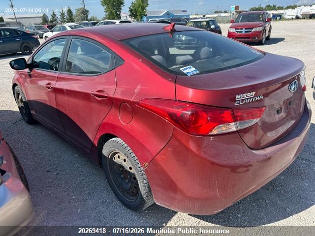 2012 HYUNDAI ELANTRA GLS thumbnail 4