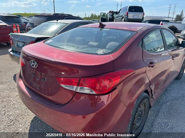 2012 HYUNDAI ELANTRA GLS thumbnail 5