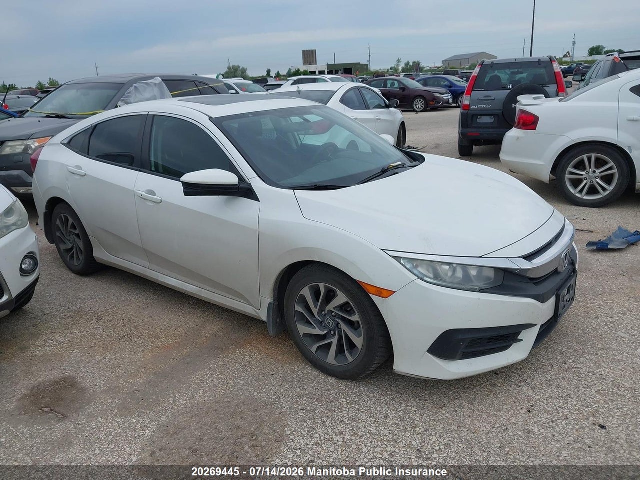2016 HONDA CIVIC EX thumbnail 2