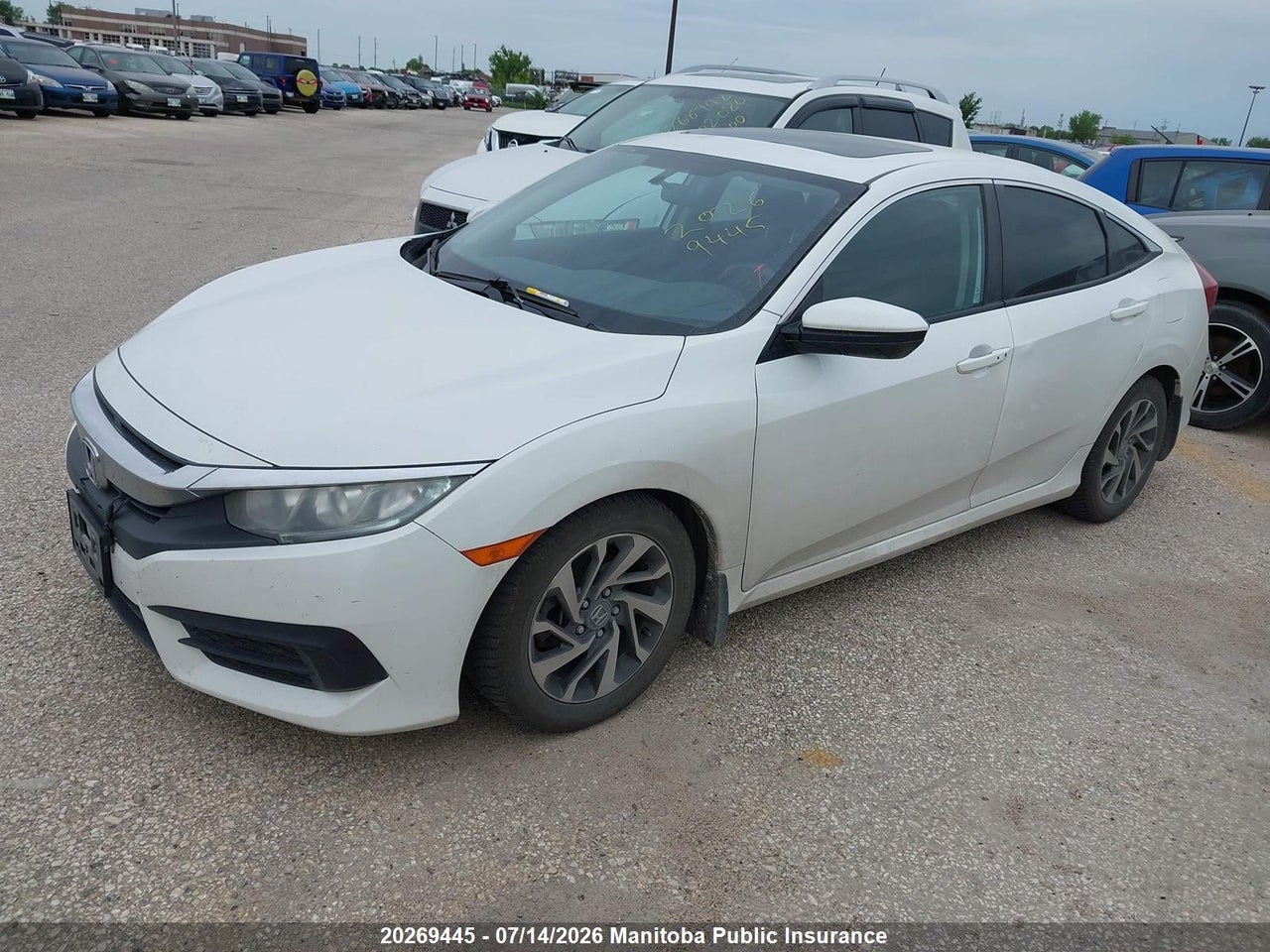 2016 HONDA CIVIC EX thumbnail 3