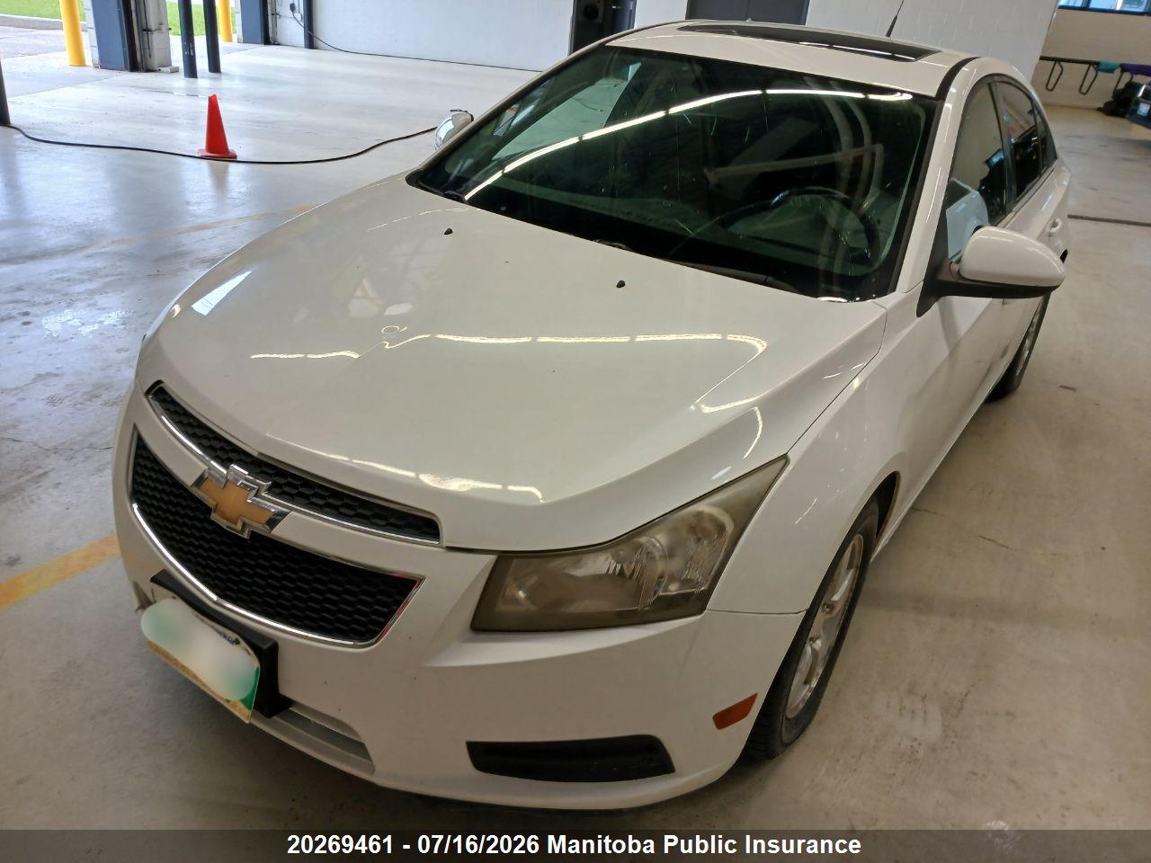 2012 CHEVROLET CRUZE LT thumbnail 3