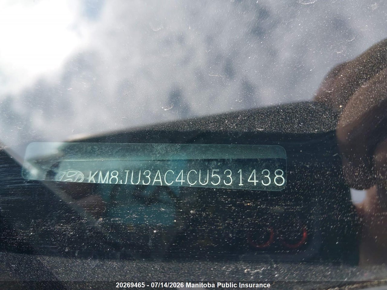 2012 HYUNDAI TUCSON GLS/LIMITED thumbnail 10