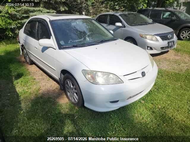 2005 HONDA CIVIC LX thumbnail 2