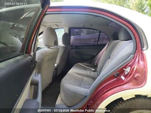 2005 HONDA CIVIC LX thumbnail 9