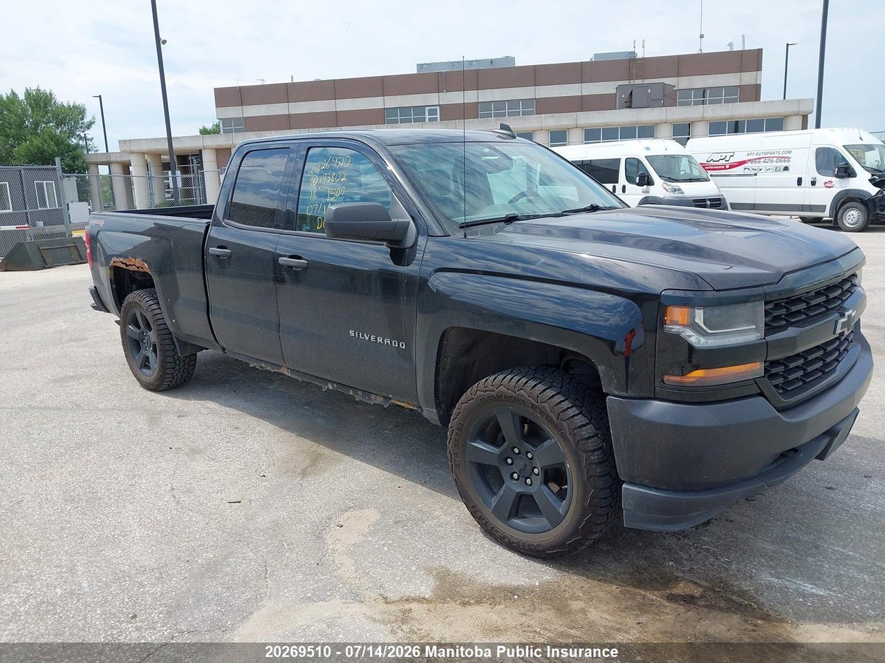 2016 CHEVROLET SILVERADO 1500 WT DOUBLE CAB thumbnail 2