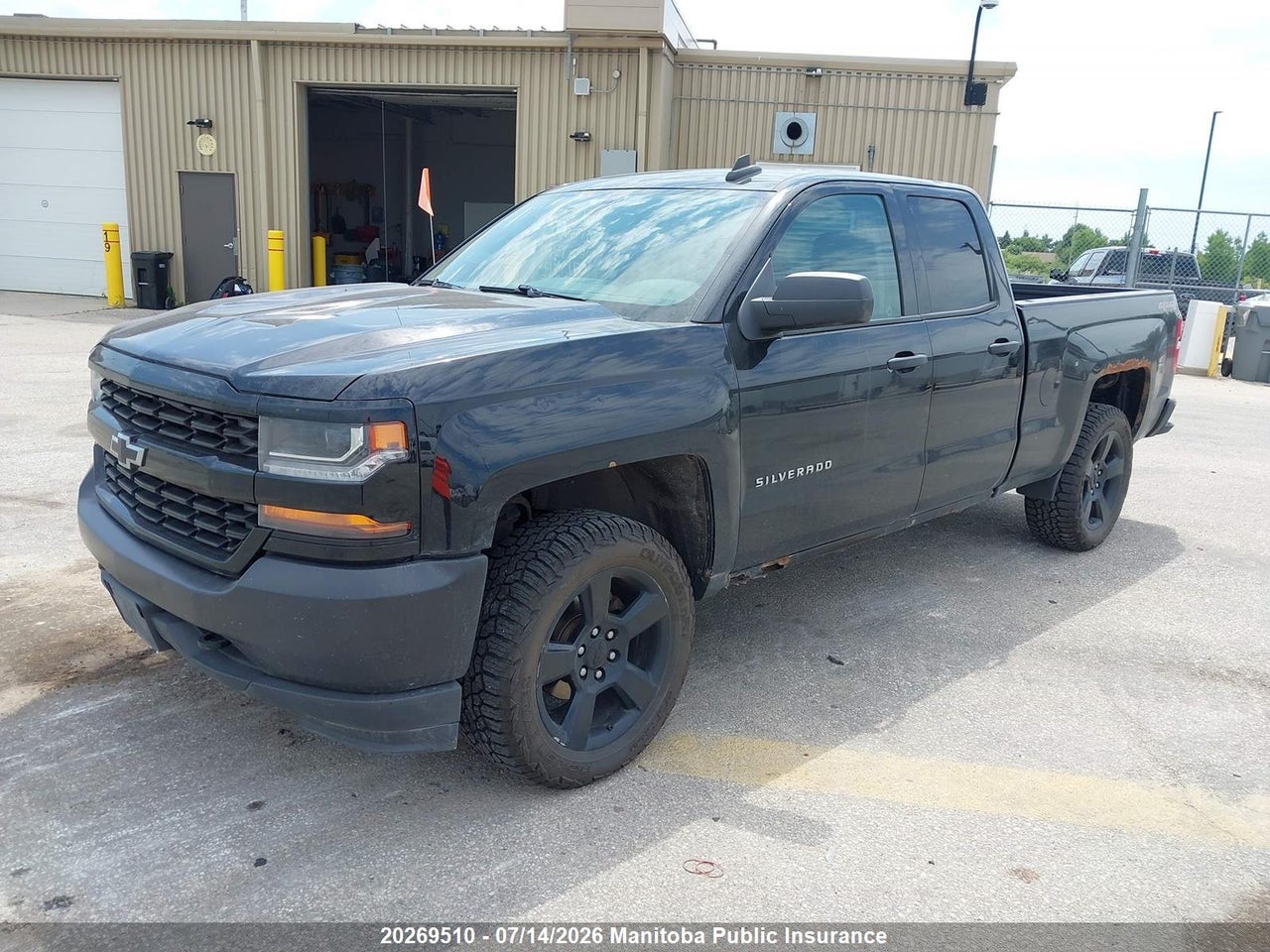 2016 CHEVROLET SILVERADO 1500 WT DOUBLE CAB thumbnail 3