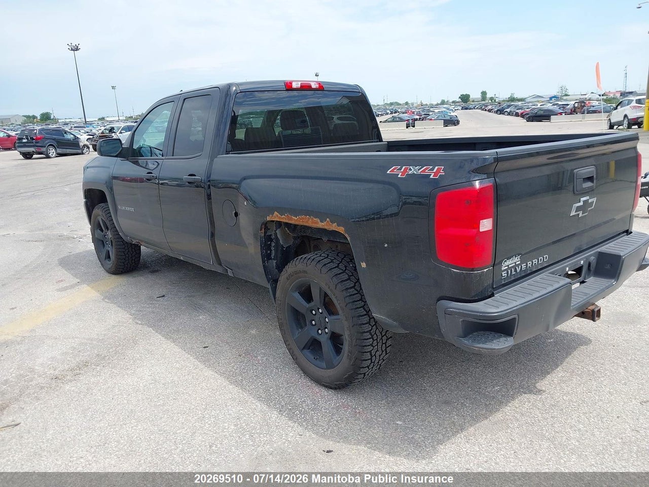 2016 CHEVROLET SILVERADO 1500 WT DOUBLE CAB thumbnail 4