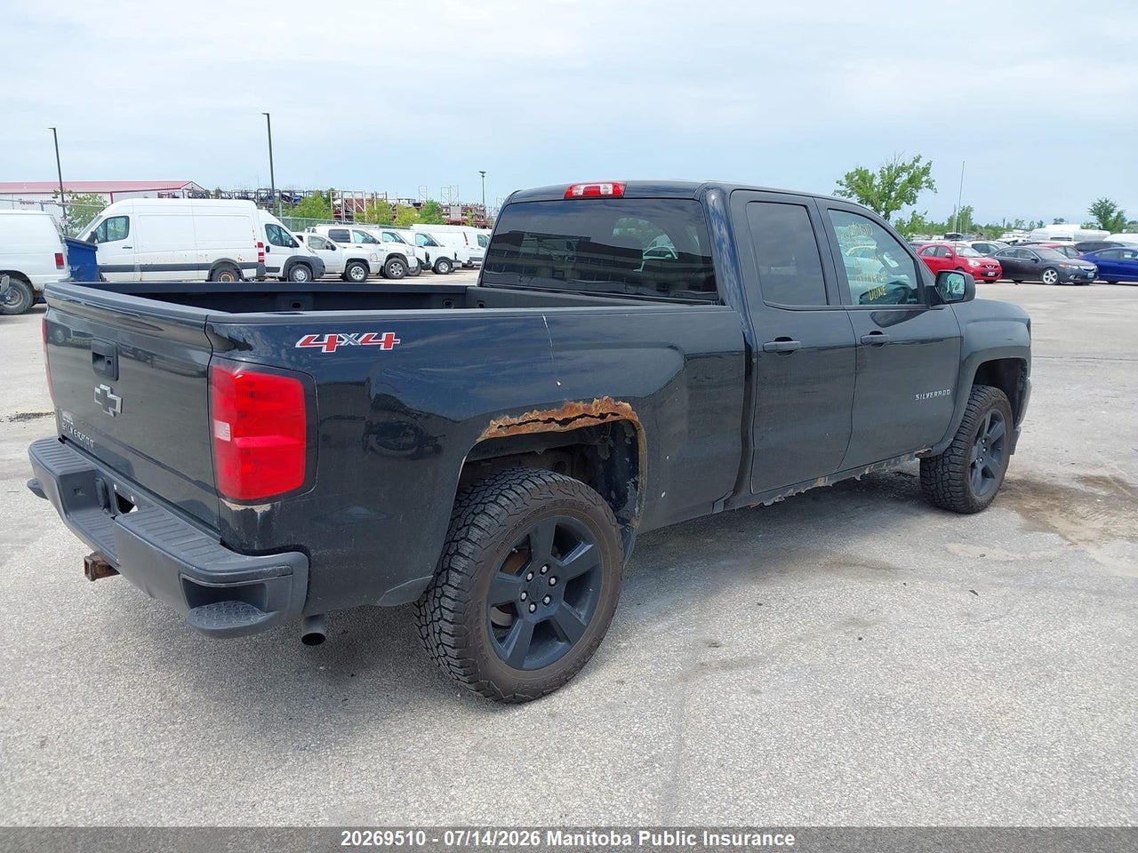 2016 CHEVROLET SILVERADO 1500 WT DOUBLE CAB thumbnail 5