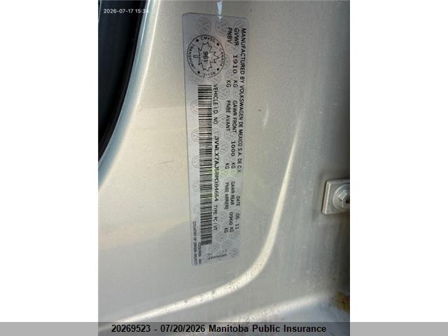 2011 VOLKSWAGEN JETTA 2.5 thumbnail 9