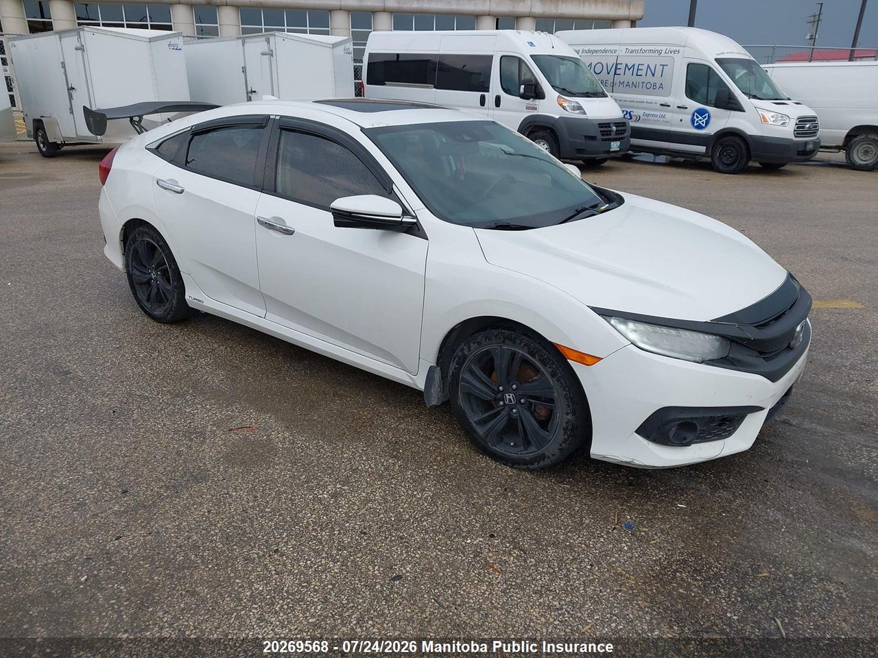 2016 HONDA Civic touring thumbnail 2