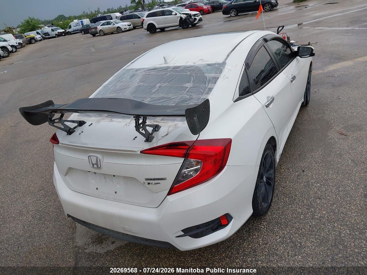 2016 HONDA Civic touring thumbnail 7