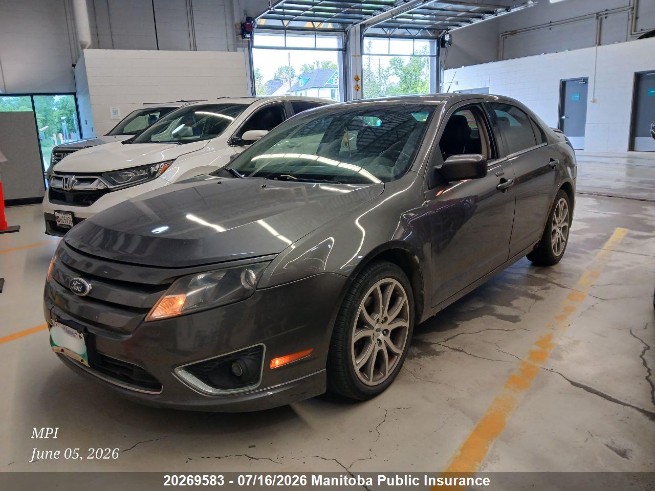 2012 FORD FUSION SEL V6  thumbnail 3