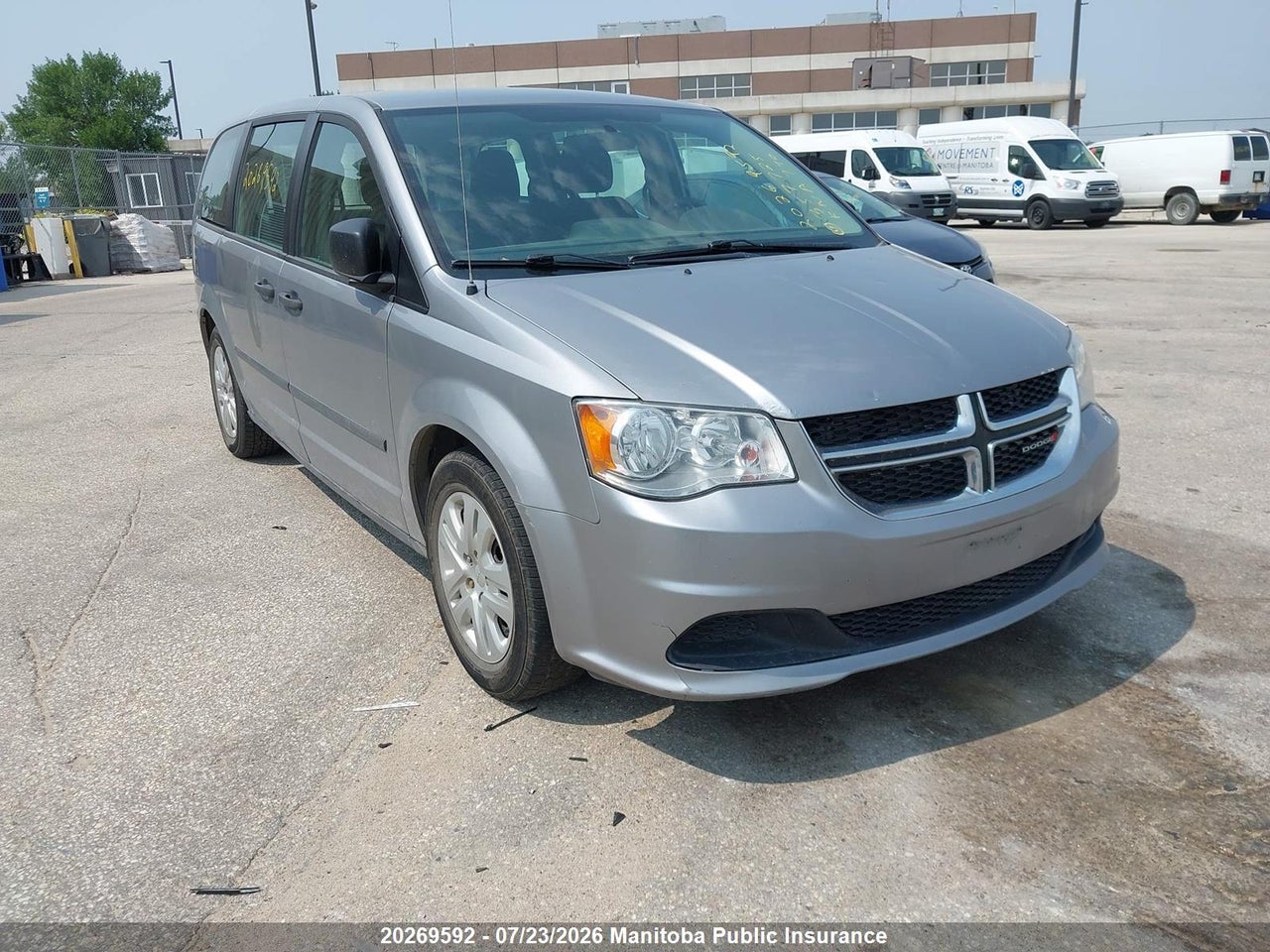 2016 DODGE GRAND CARAVAN SE thumbnail 2