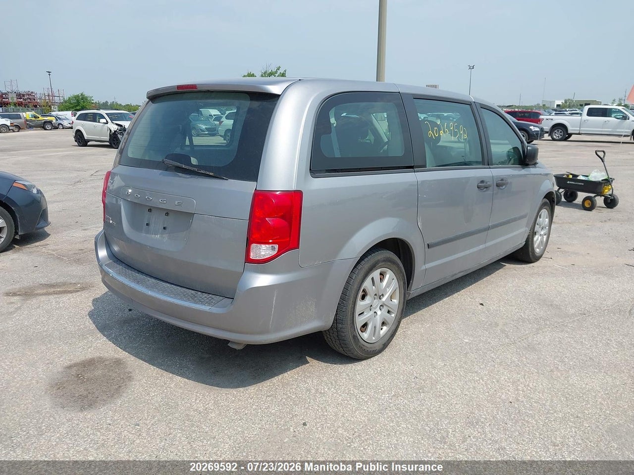 2016 DODGE GRAND CARAVAN SE thumbnail 5