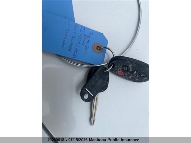 2007 TOYOTA SIENNA XLE V6  thumbnail 12