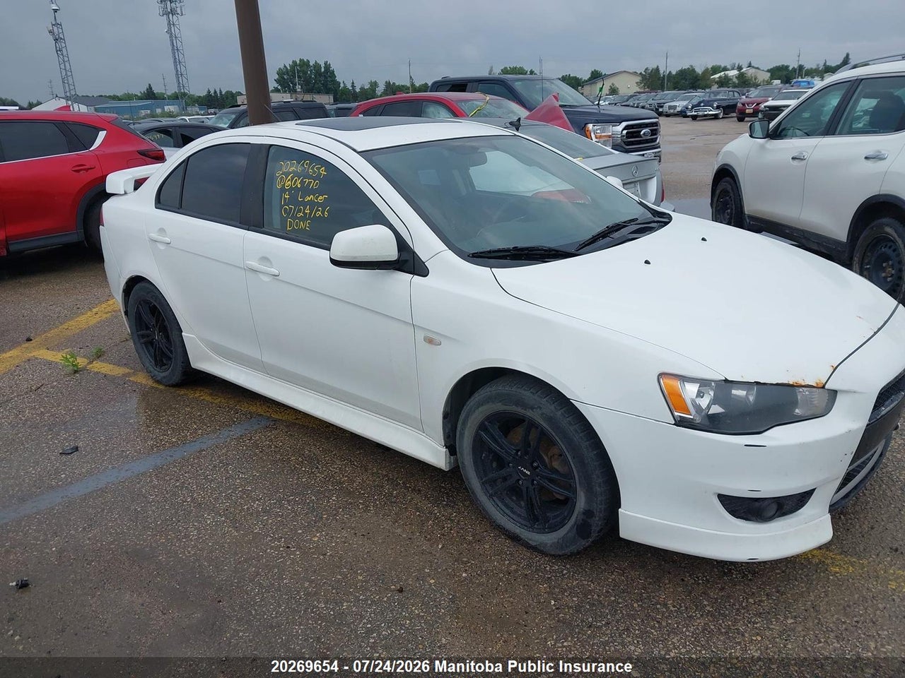 2014 MITSUBISHI LANCER GT thumbnail 2