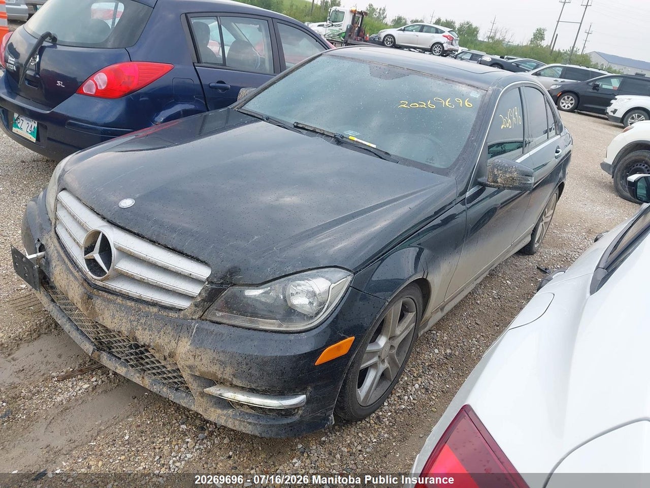 2012 MERCEDES BENZ C300W 4MATIC  thumbnail 3