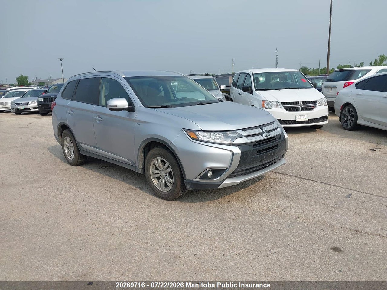 2016 MITSUBISHI OUTLANDER SE thumbnail 2