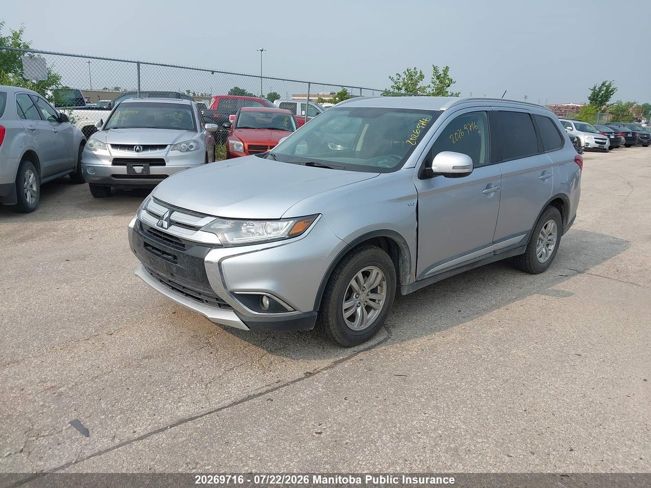 2016 MITSUBISHI OUTLANDER SE thumbnail 3