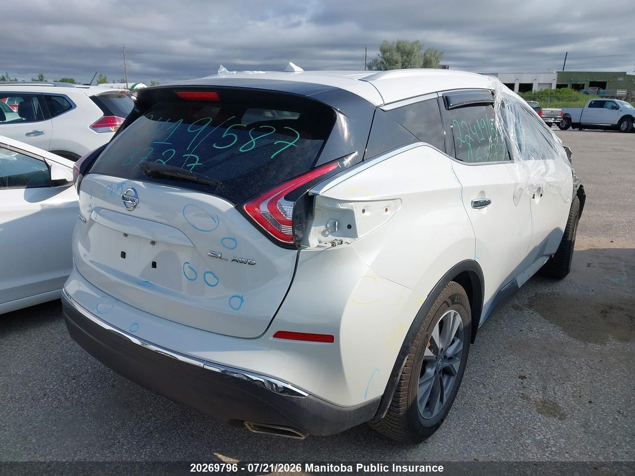 2016 NISSAN MURANO SL thumbnail 5