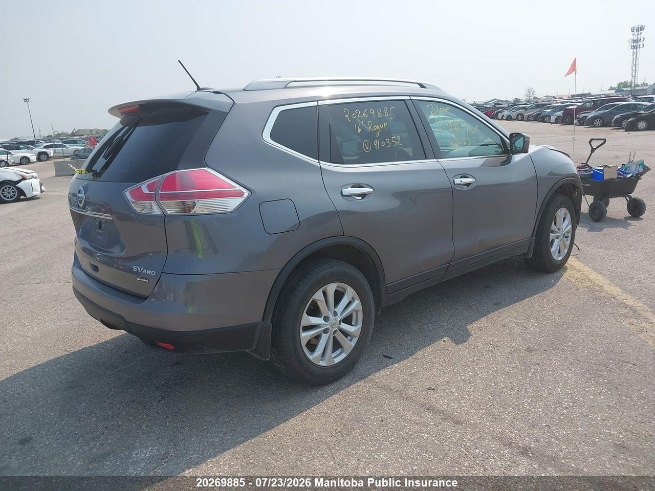 2016 NISSAN ROGUE S thumbnail 5