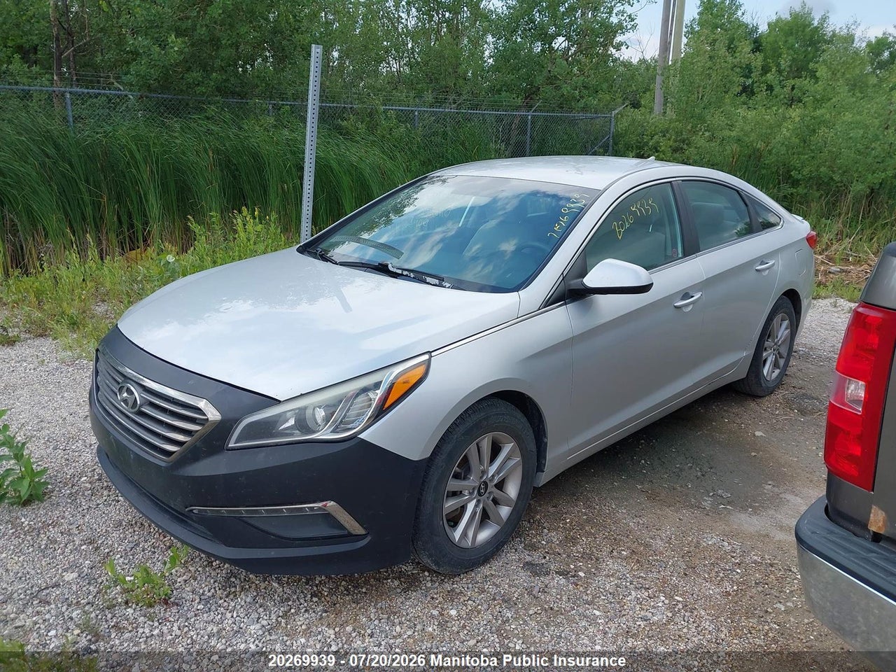 2015 HYUNDAI SONATA GL thumbnail 3