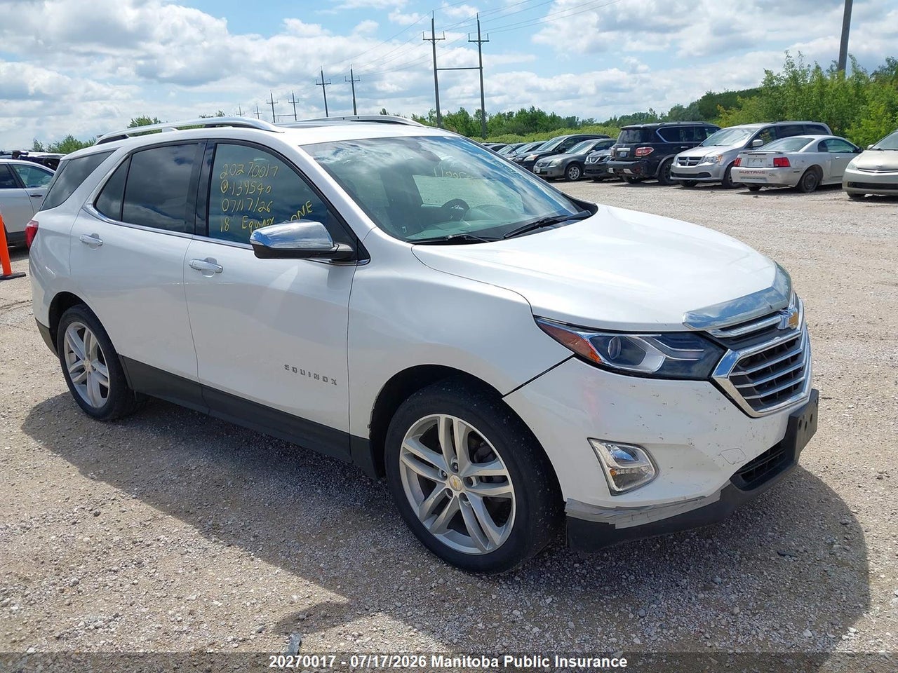 2018 CHEVROLET EQUINOX PREMIER 2.0T  thumbnail 2