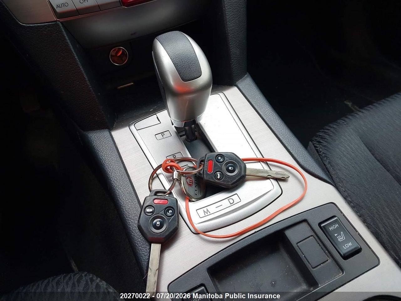 2012 SUBARU LEGACY 2.5I thumbnail 12