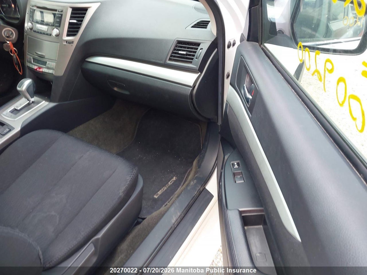 2012 SUBARU LEGACY 2.5I thumbnail 6