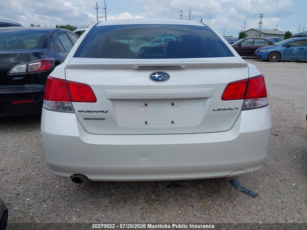 2012 SUBARU LEGACY 2.5I thumbnail 7