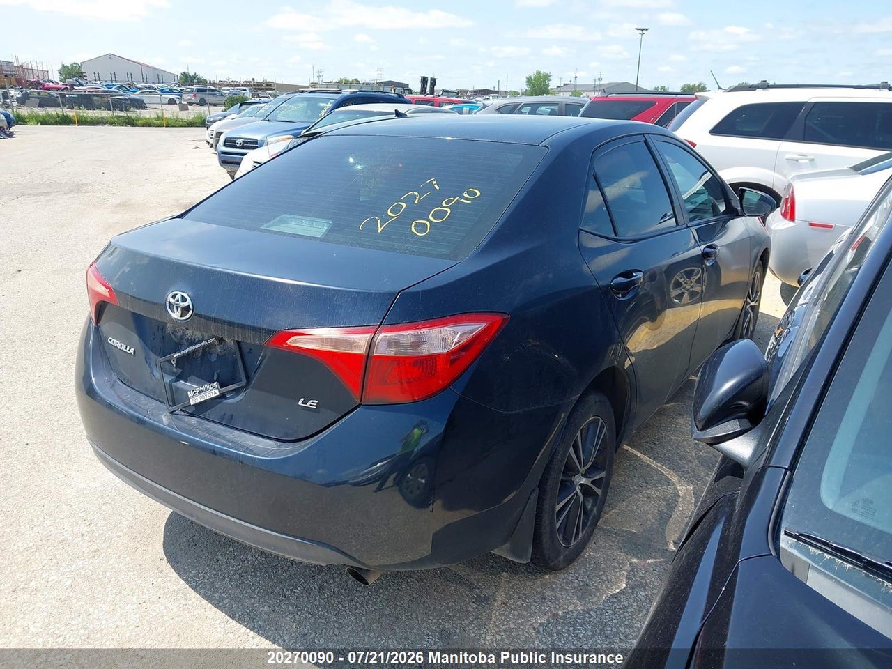 2017 TOYOTA COROLLA LE thumbnail 5