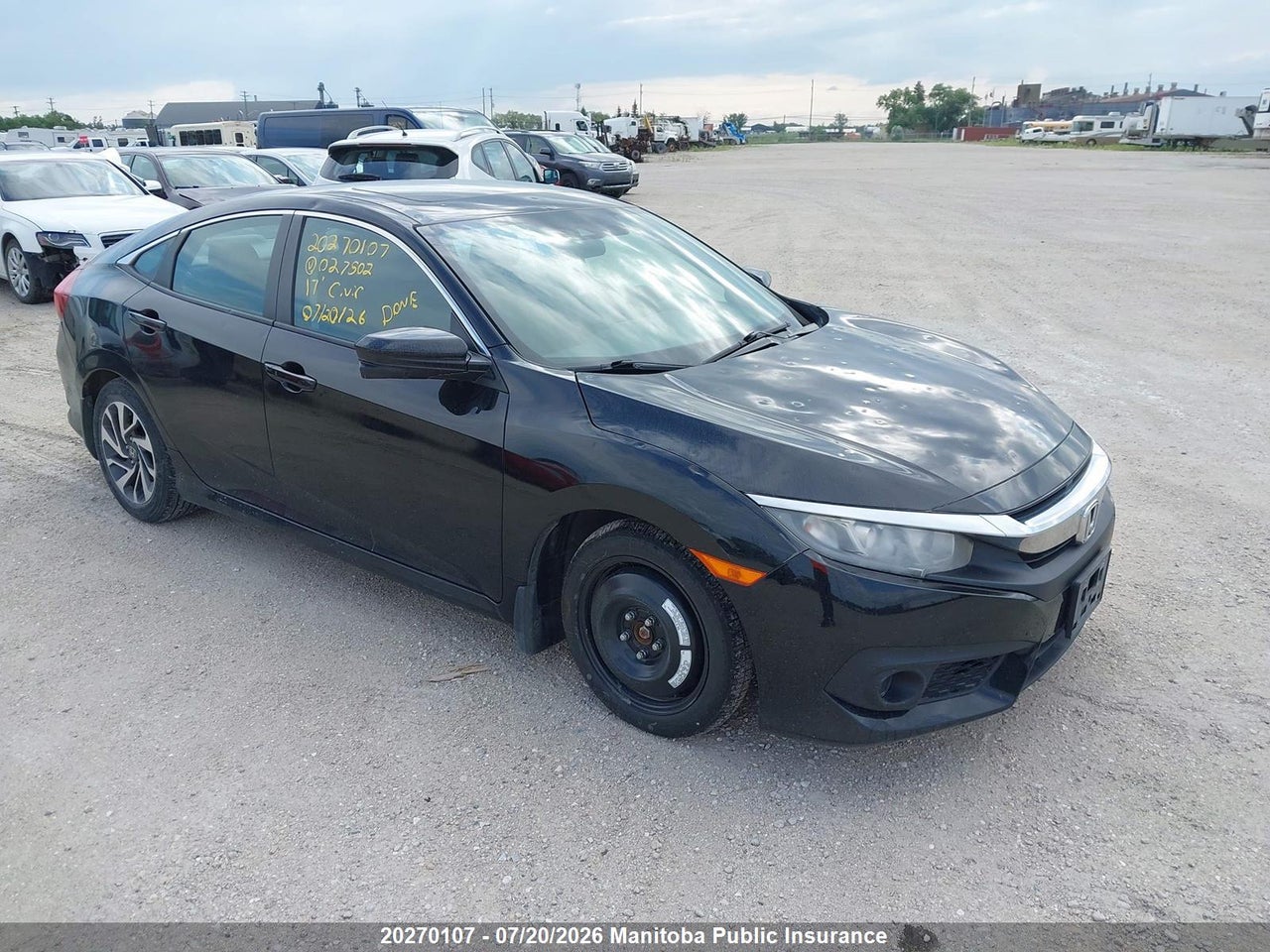 2017 HONDA CIVIC EX thumbnail 2
