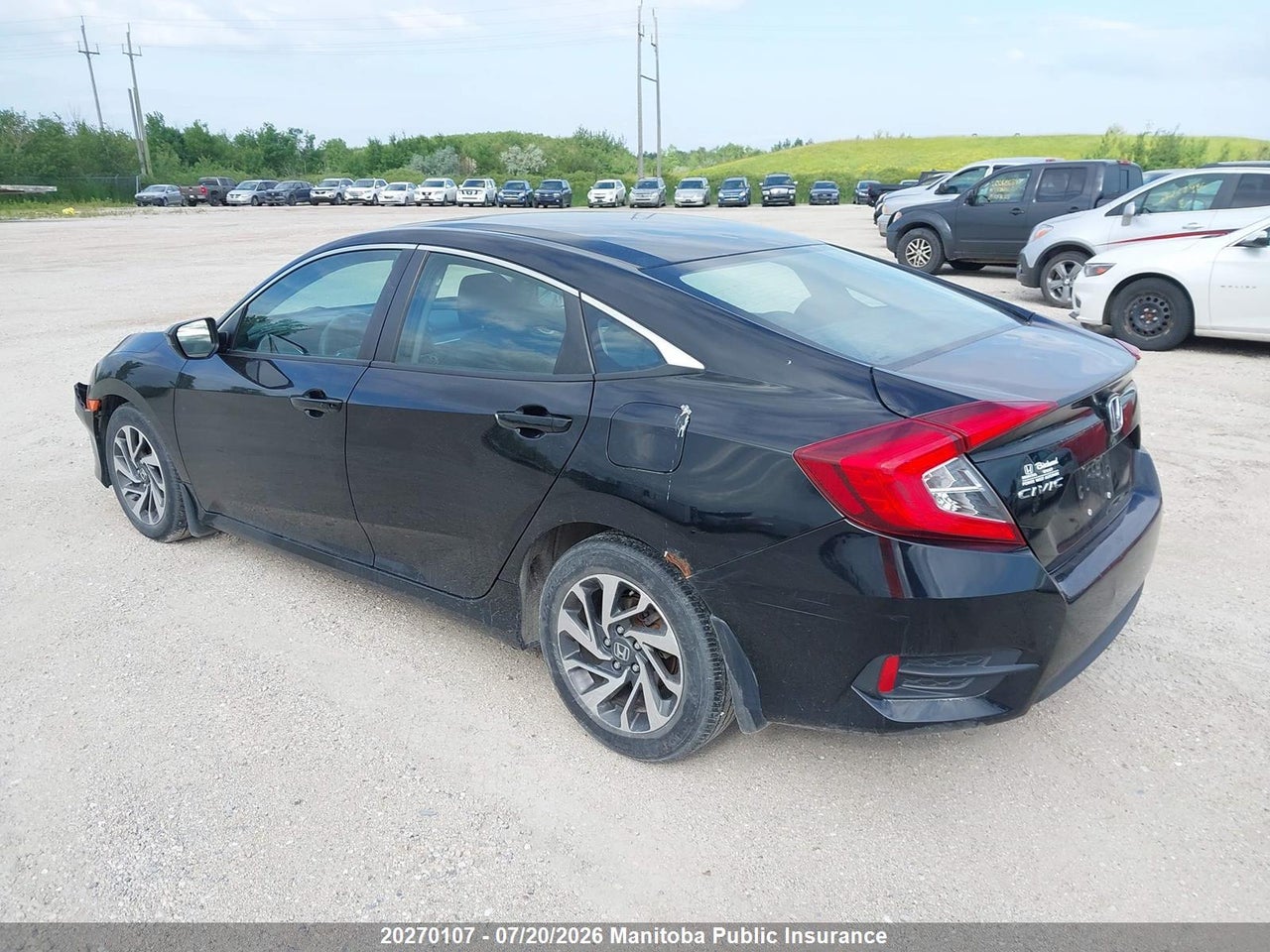 2017 HONDA CIVIC EX thumbnail 4