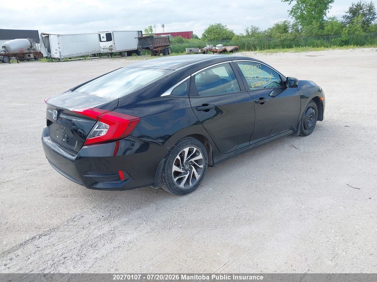 2017 HONDA CIVIC EX thumbnail 5