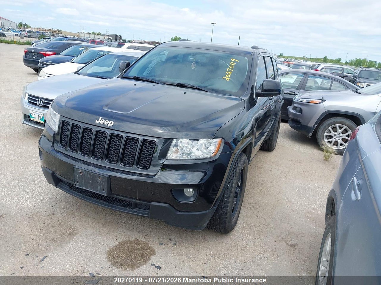 2013 JEEP GRAND CHEROKEE LAREDO thumbnail 3