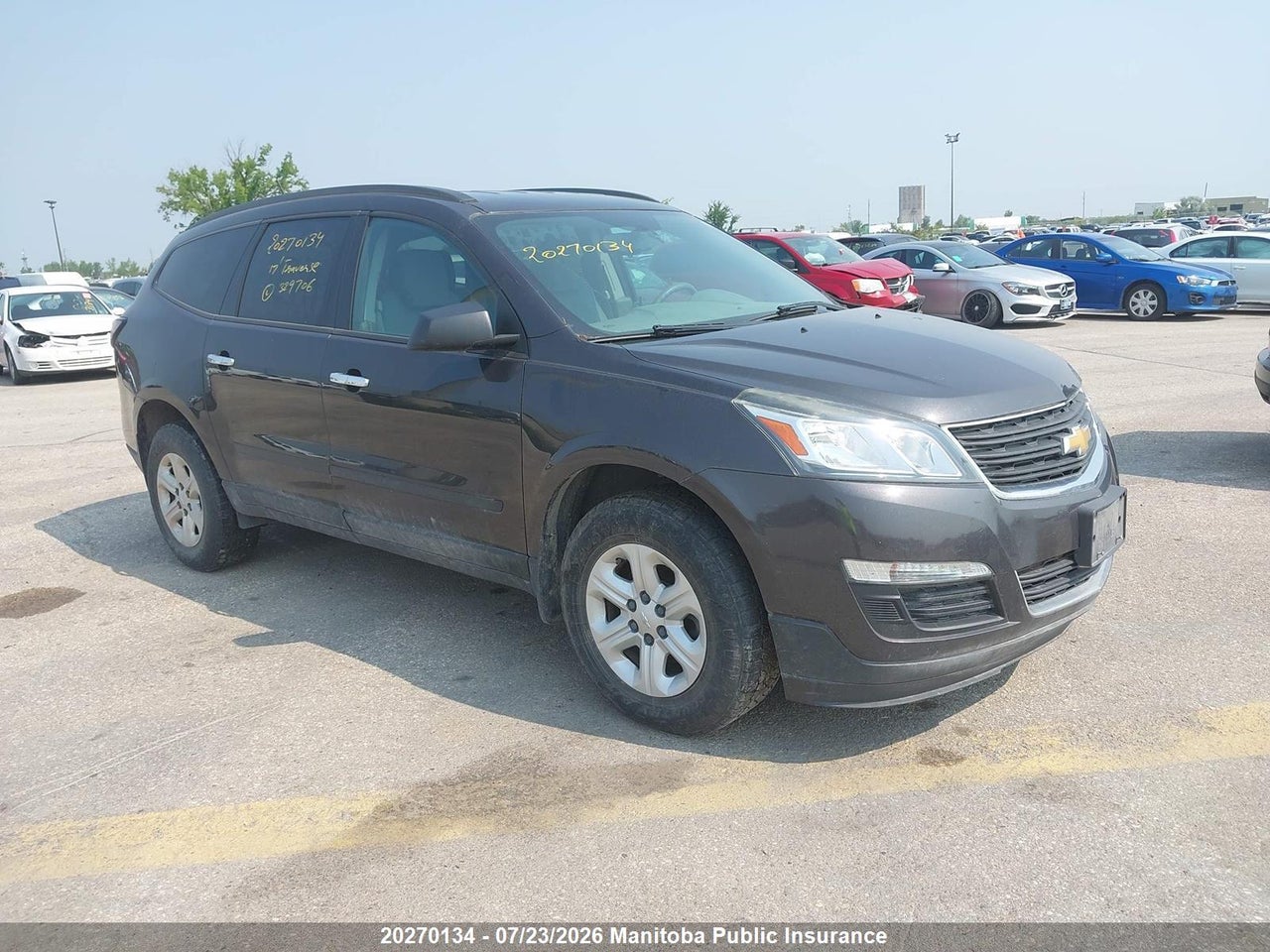 2017 CHEVROLET TRAVERSE LS thumbnail 2