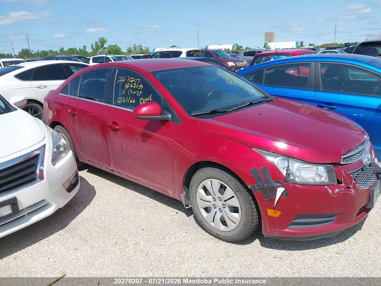 2013 CHEVROLET CRUZE LT TURBO thumbnail 2